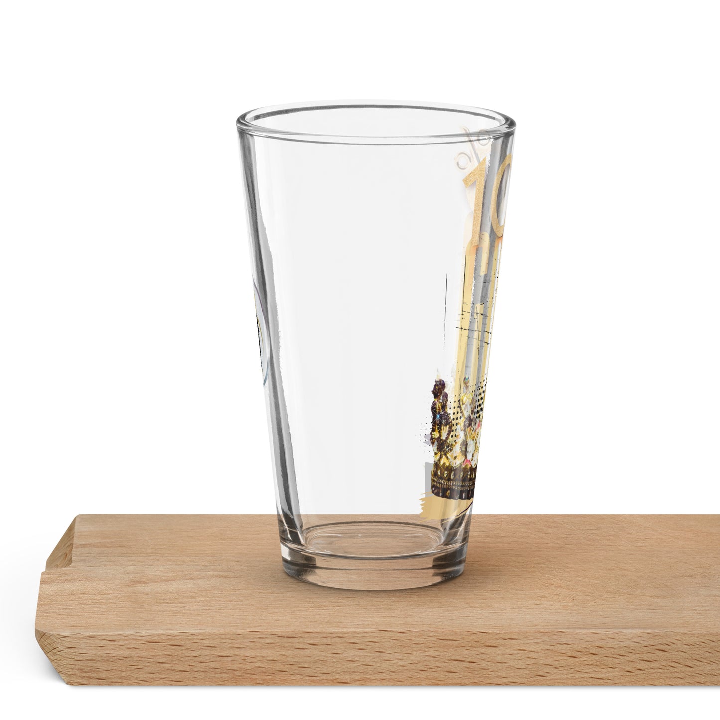 100% Gohd Shaker Pint Glass