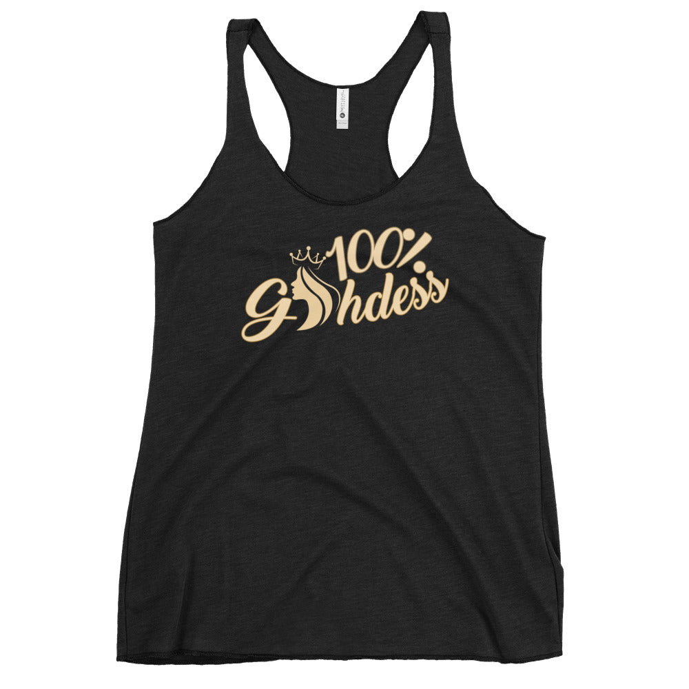 100% Gohdess Women's Racerback Tank